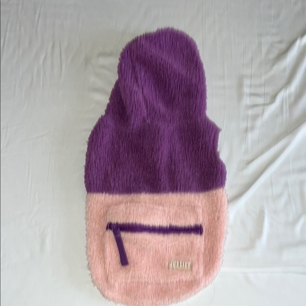 Justice Purple and Pink Dog Hoodie